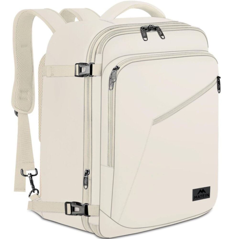 MATEIN Large Travel Backpack – 45L Expandable Carry-On - Picture 4 of 11